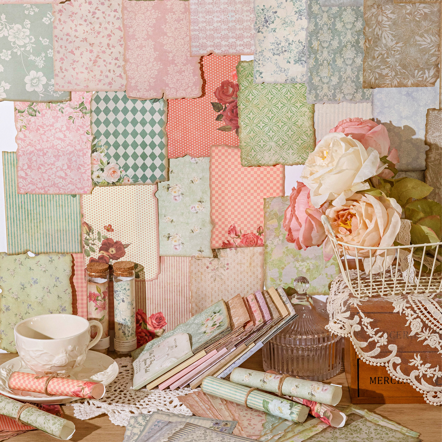 Soft pastel watercolor paper - lightweight for layering