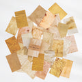 Vintage Letters theme — pile of yellowed letter papers