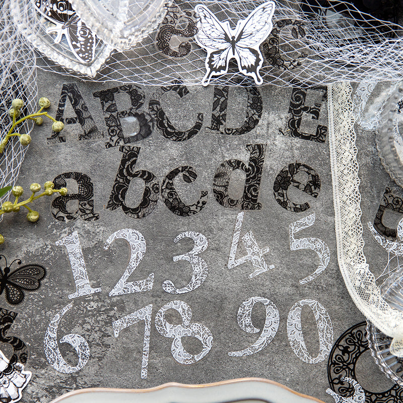  "Waterproof fairy tale themed sticker pack with removable PVC stickers for planners and crafts"