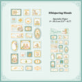 Stamp Story Gold Foil Stickers - Vintage Postage