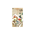 Mushroom and butterfly forest theme washi stickers