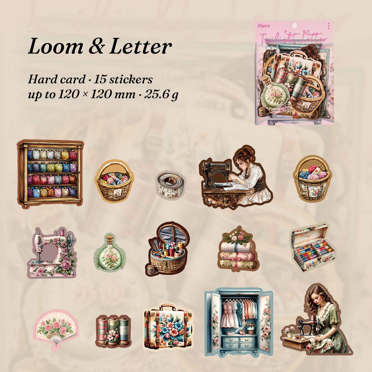 Woven Love mood — 15 pieces of romantic textile scenes