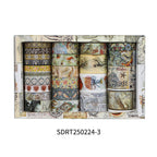 Vintage Landscape Washi Tapes - Borders & Scenes for Retro Journaling SDR250224-3 17.1*10.9