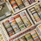 Vintage Landscape Washi Tapes - Borders & Scenes for Retro Journaling