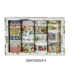 Vintage Landscape Washi Tapes - Borders & Scenes for Retro Journaling SDR250224-5 17.1*10.9