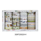 Vintage Landscape Washi Tapes - Borders & Scenes for Retro Journaling SDR250224-4 17.1*10.9