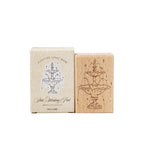 Star Wishing Pool beech wood stamp – laser engraved tiered fountain design, 40 × 60 mm, in gift box
