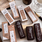 collage memory wooden stamp set all ten vintage frame designs with packaging collection