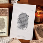 stone texture stamp impression on white card vintage background layer