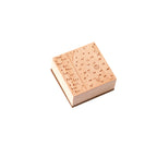 daily hours wooden stamp single clock face time tracking vintage planner stamp